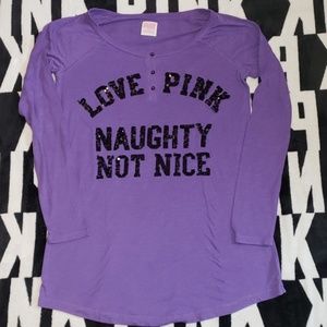 VS PINK sleep shirt